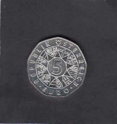 Beschrijving: 5 Euro EU PRESIDENCY
